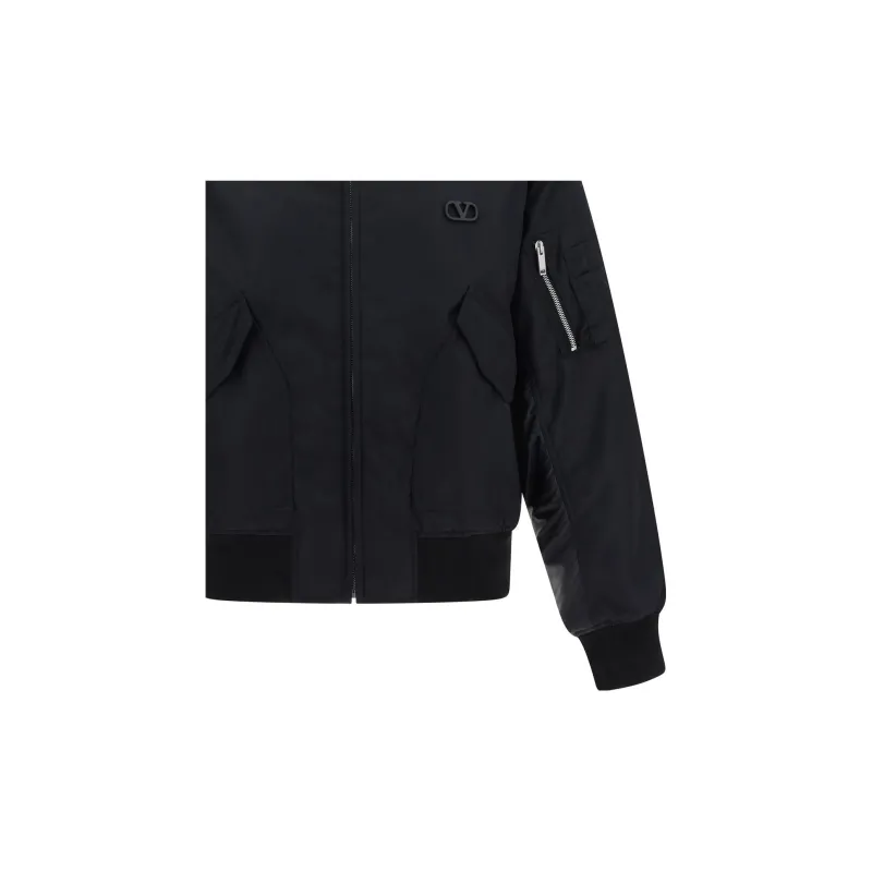 Valentino Zip Up Long Sleeved Jacket-3