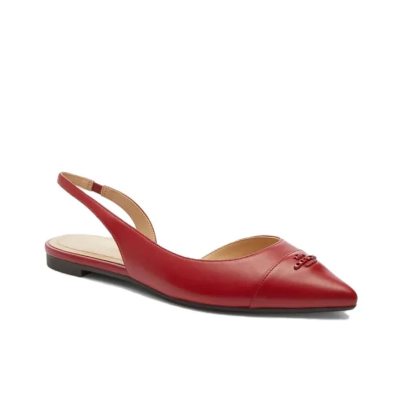 COACH Valerie Slingback Casual Single Shoes Women's Red-2