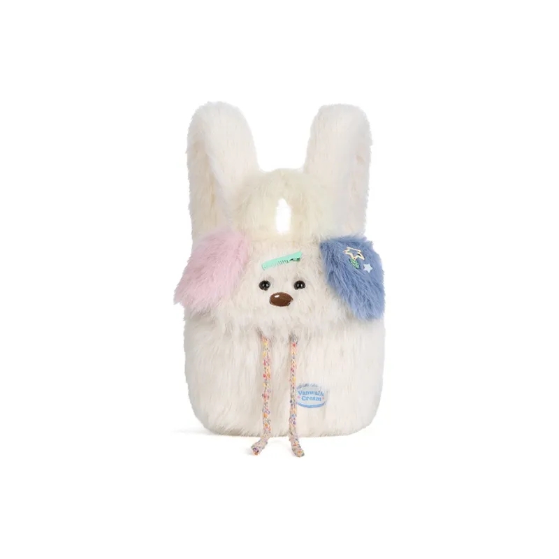 VANWALK Polyester Backpack Women's Sweet Chestnut Puppy/Lucky Puppy/Cloud Star Bunny-3