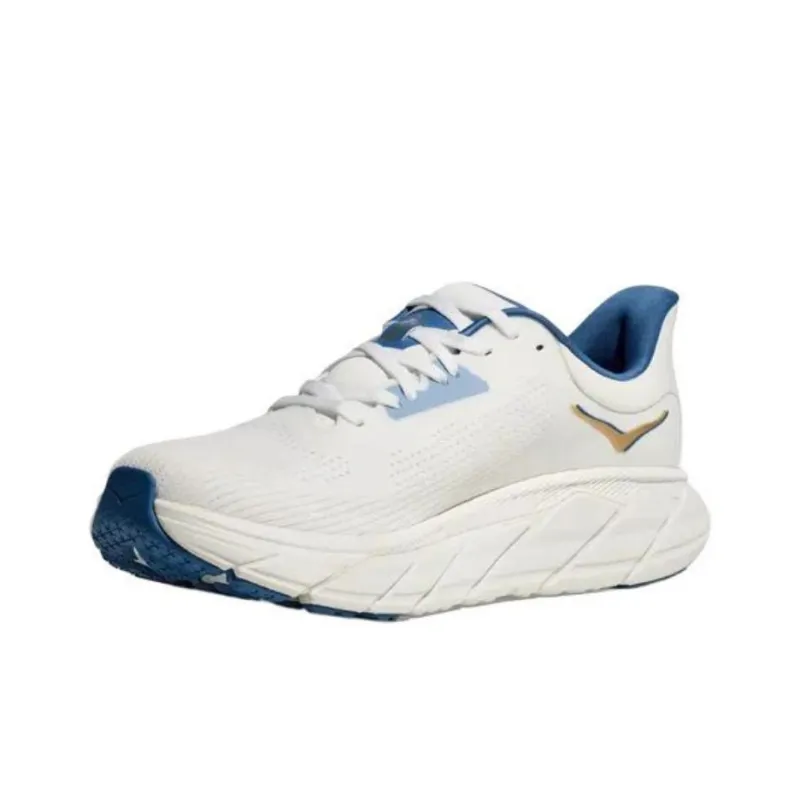 HOKA ONE ONE Arahi 7 Anti Slip Wear Resistant Low Top Running Shoes Men's Gray-2