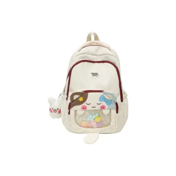 SUN ERATH&U Nylon And PVC Backpack Regular Women's Multicolor