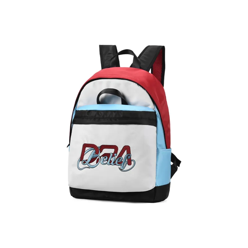 DRACONITE Polyester Backpack Regular Unisex White-1