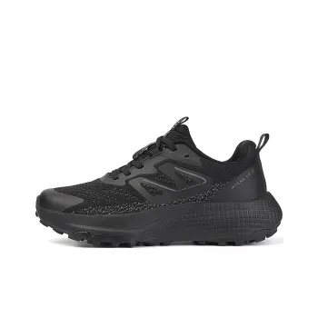 Camssoo Cushioned Slip Resistant Breathable Low Top Outdoor Shoes Unisex Black Warrior