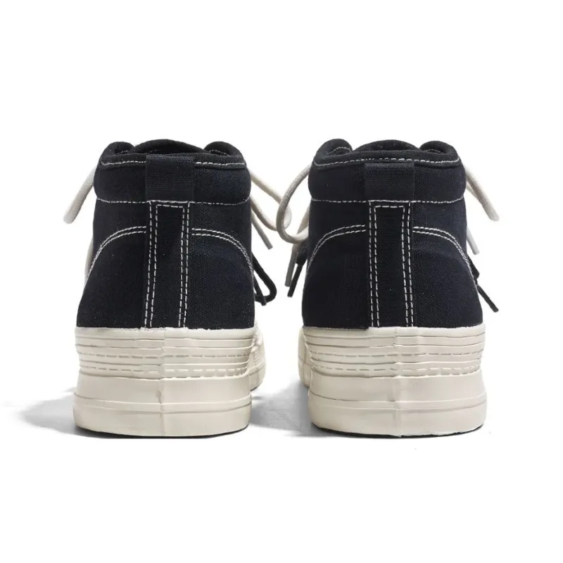RENBEN Anti Slip And Wear Resistant Warm High Top Canvas Shoes Women's-4