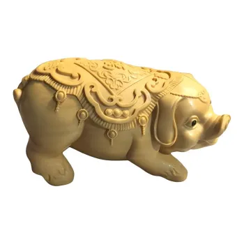 SHUZHUO Boxwood Ornaments Unisex