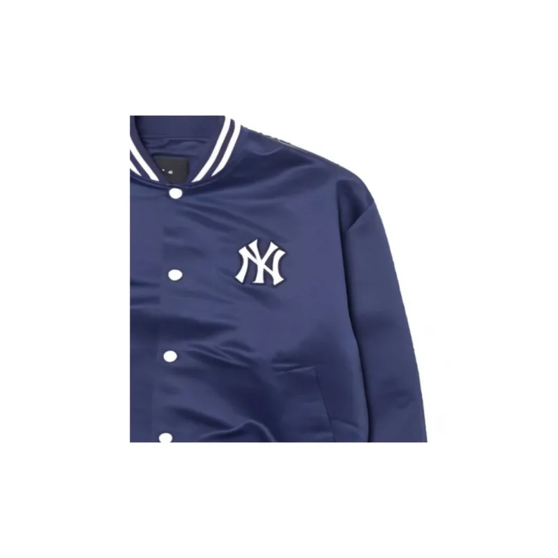 MLB New York Yankees Jackets & Coats Unisex Light Marine Blue-2