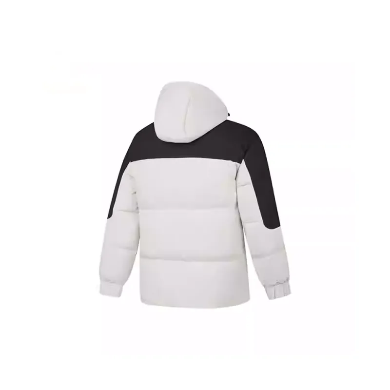 QIAODAN Sports Life Collection Down Jacket Men's Lunar Rock/Black-1