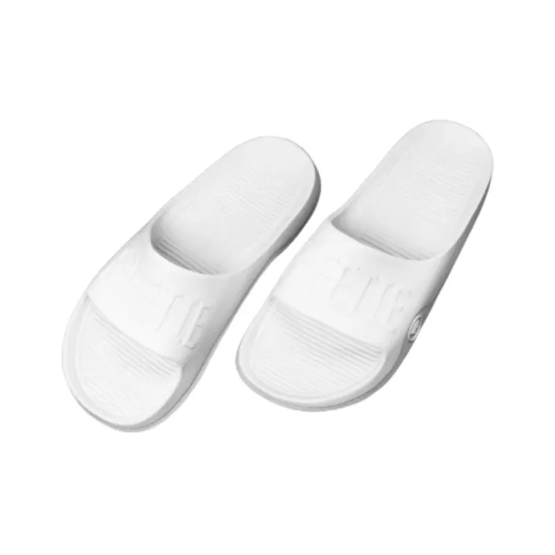 FREE TIE Slide Slippers Unisex White-2
