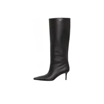 Acne Studios 80mm Leather Knee Boots