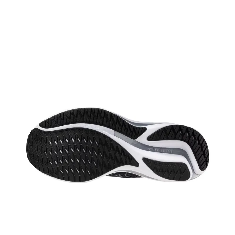 Mizuno Wave Rider 28 Super Wide 'Black White'-6