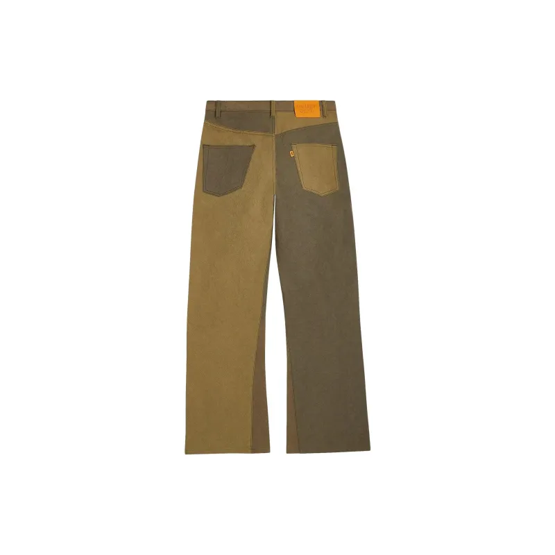 Gallery Dept. Straight Leg Clourblock Trousers-1