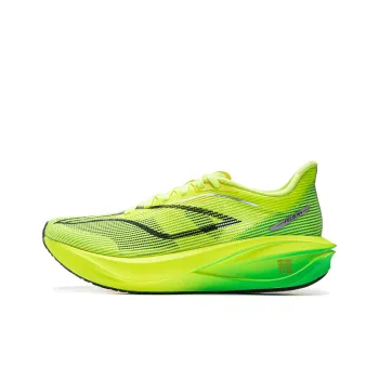 LiNing Flyer 5 Challenger Cushioning, Slip Resistant, Rebound Low Top Marathon Running Shoes Women's Yellow