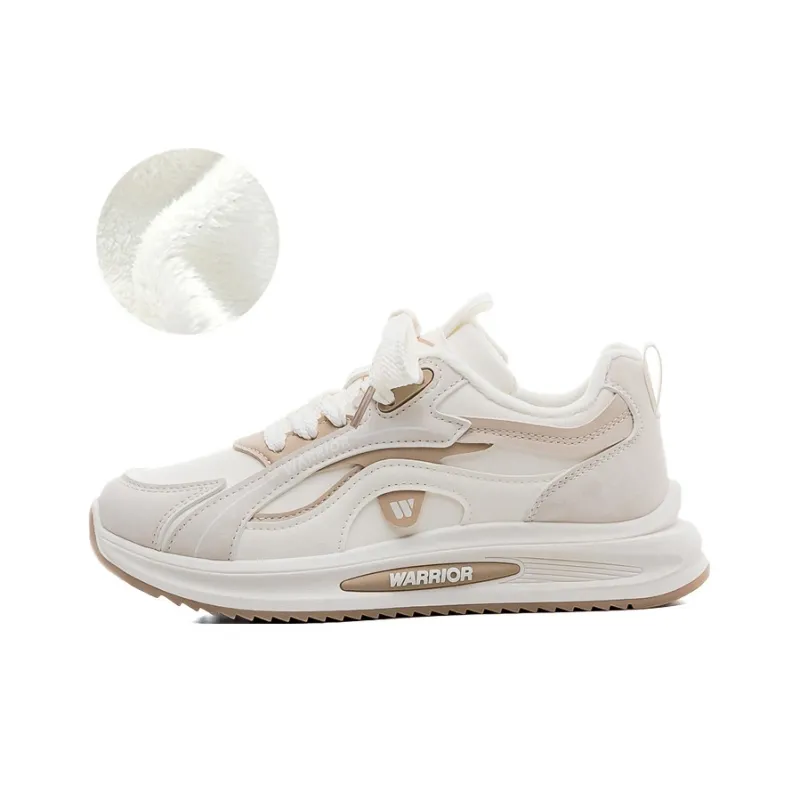 Warrior Slip Resistant, Abrasion Resistant, Thermal Low Top Casual Shoes Women's White Gray Khaki-1
