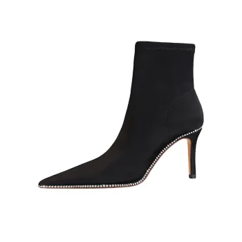 QITUMAUL Ankle Boots 7.5cm Women's