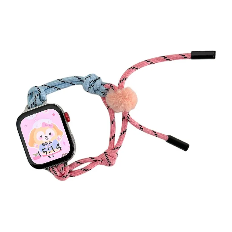 Mr. Strap Apple Compatibility Watch Band 12.5 21cm Fabric Material-9