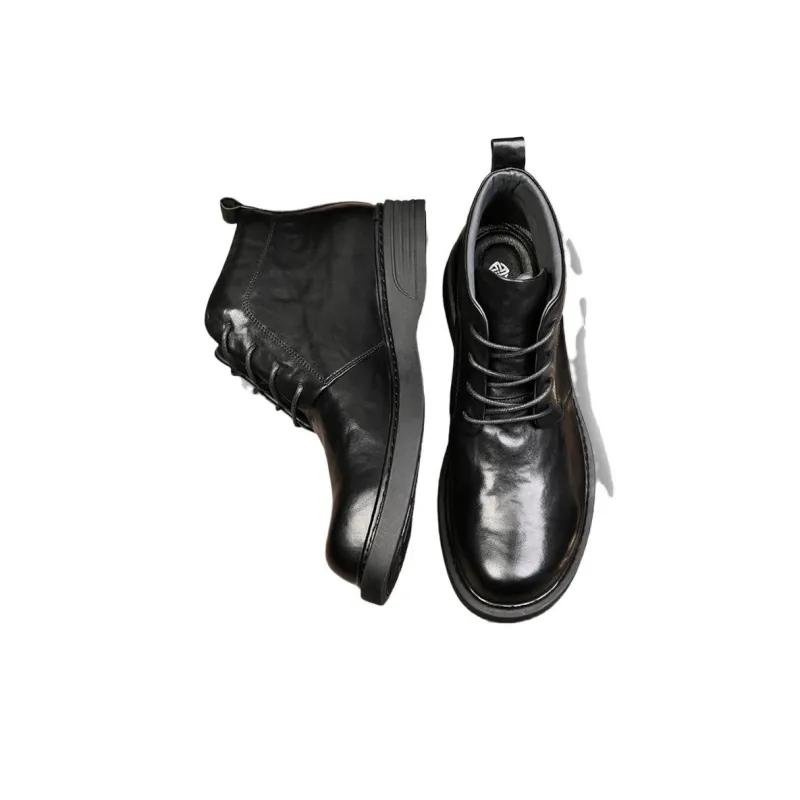 Brounvanm Ankle Boots Men's Black-1