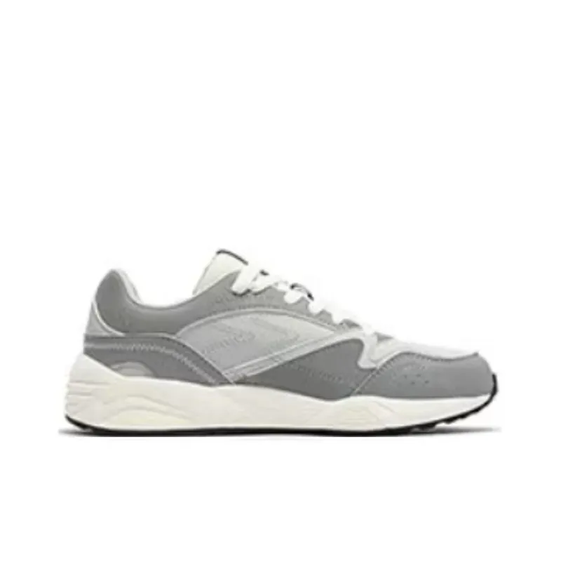 361° Cushioned Slip-Resistant Low-Top Casual Running Shoes Women's Gray-1