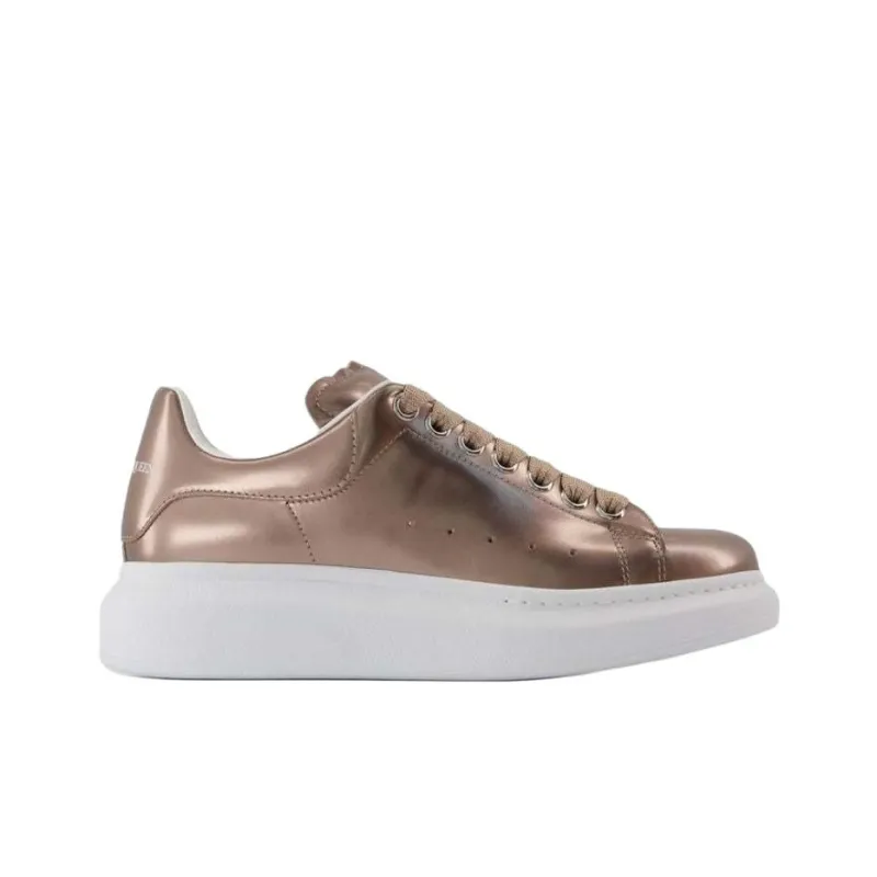 Alexander McQueen Low-Top Skateboard Shoes Women's Copper-1