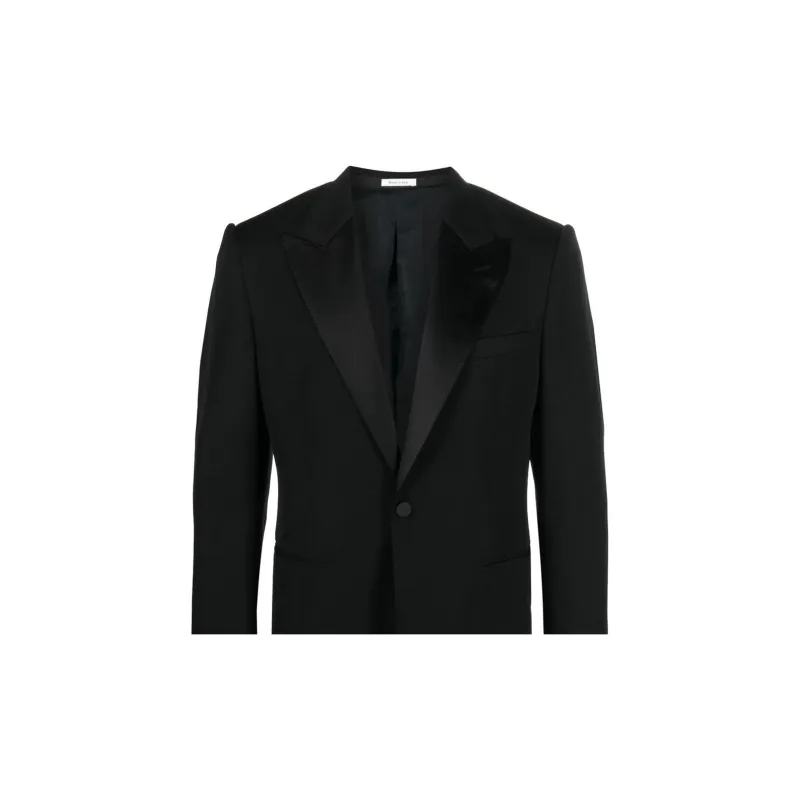 Alexander McQueen Single Breasted Tailored Blazer-5