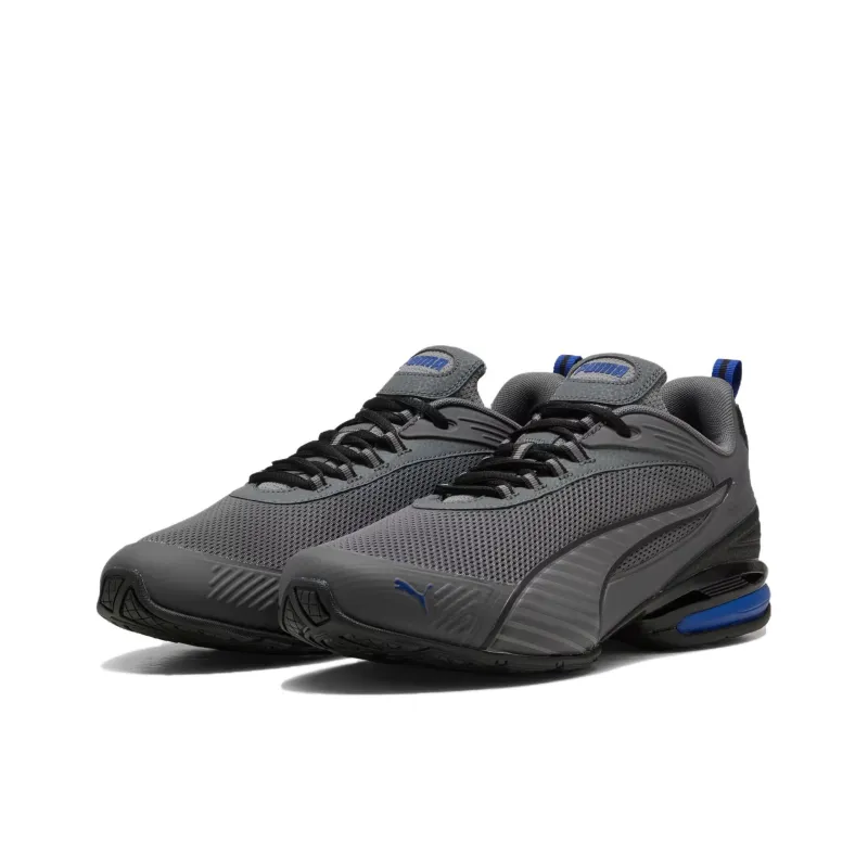 PUMA Slip Resistant Low Top Casual Running Shoes Unisex Gray Black-2