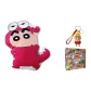 21031 Crayon Shin-Chan Cushion (Red Top)+Shin-Chan Pendant, Shin-Chan Shopping Bag
