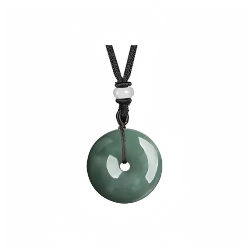 Noritake Glutinous Jade Jadeite Necklaces Unisex