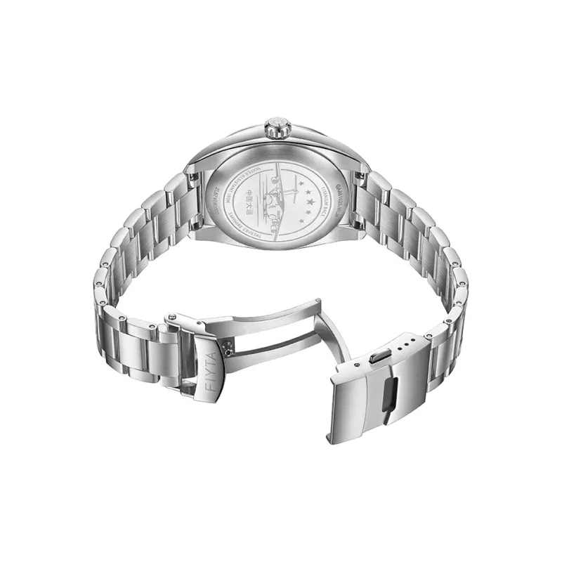 Fiyta MACH Collection GA881025.WLW Automatic Mechanical Movement Stainless Steel Strap Watch Men's Watches Blue Dial-4
