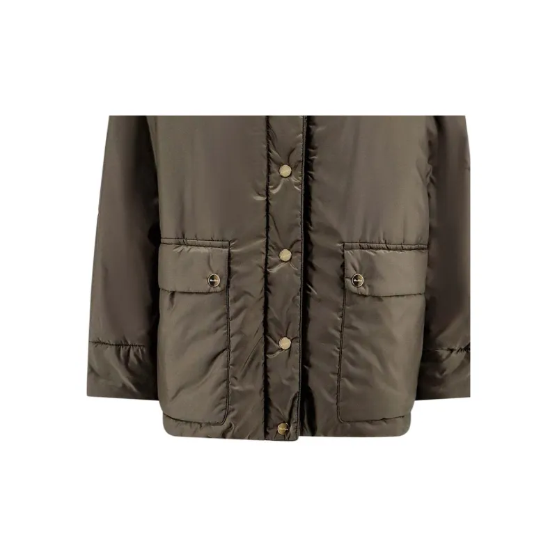 MaxMara Buttoned Long Sleeved Jacket-4
