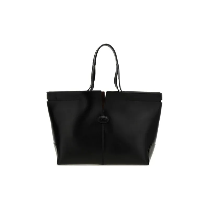 TOD'S Logo Debossed Medium Tote Bag-0
