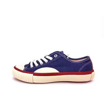 Alternative Country Low Top Skateboard Shoes Unisex Navy Blue