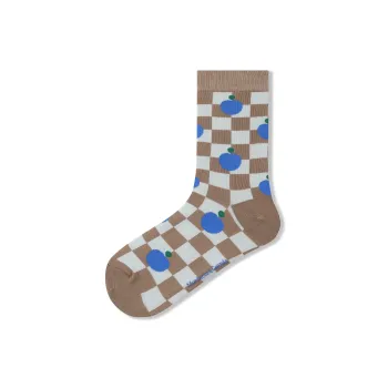 Montecto&Capsule Mid Calf Socks Unisex Coffee