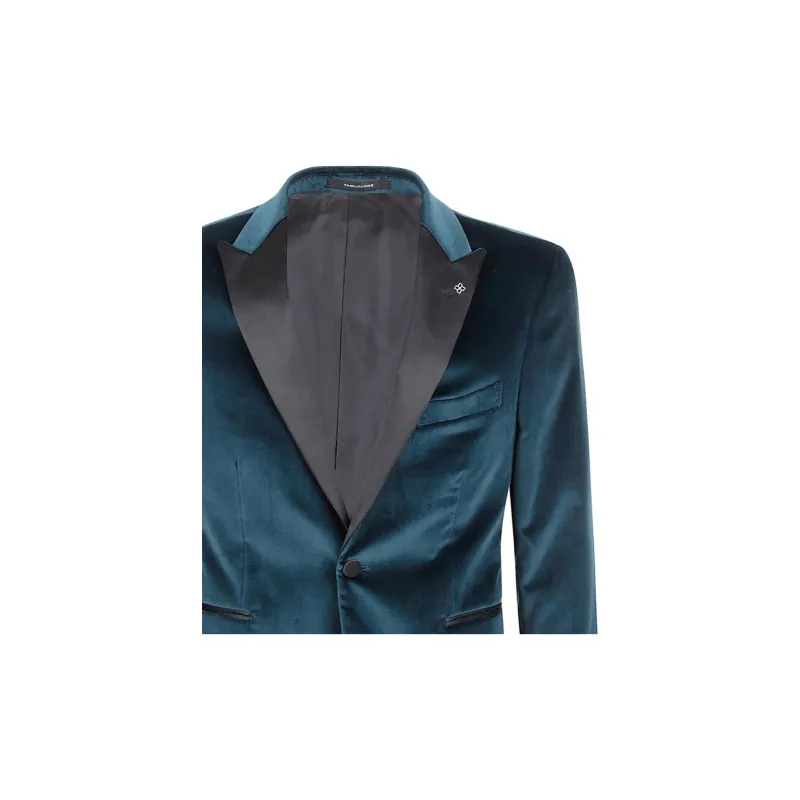 Tagliatore Notched Lapels Single Breasted Blazer-2