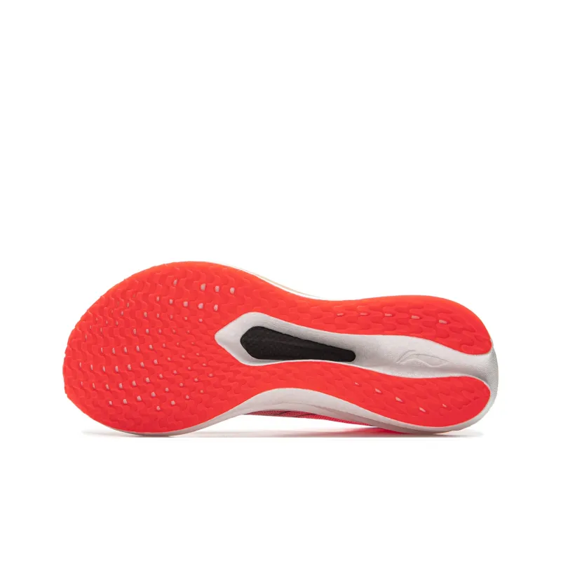 LiNing Feidian 5 Challenger Low Top Carbon Plate Running Shoes Men's Red-6