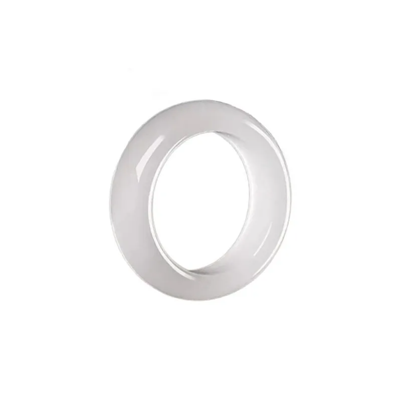 YUDI Hetian Jade Rings White Jade/Pale Greenish White Jade Unisex-0
