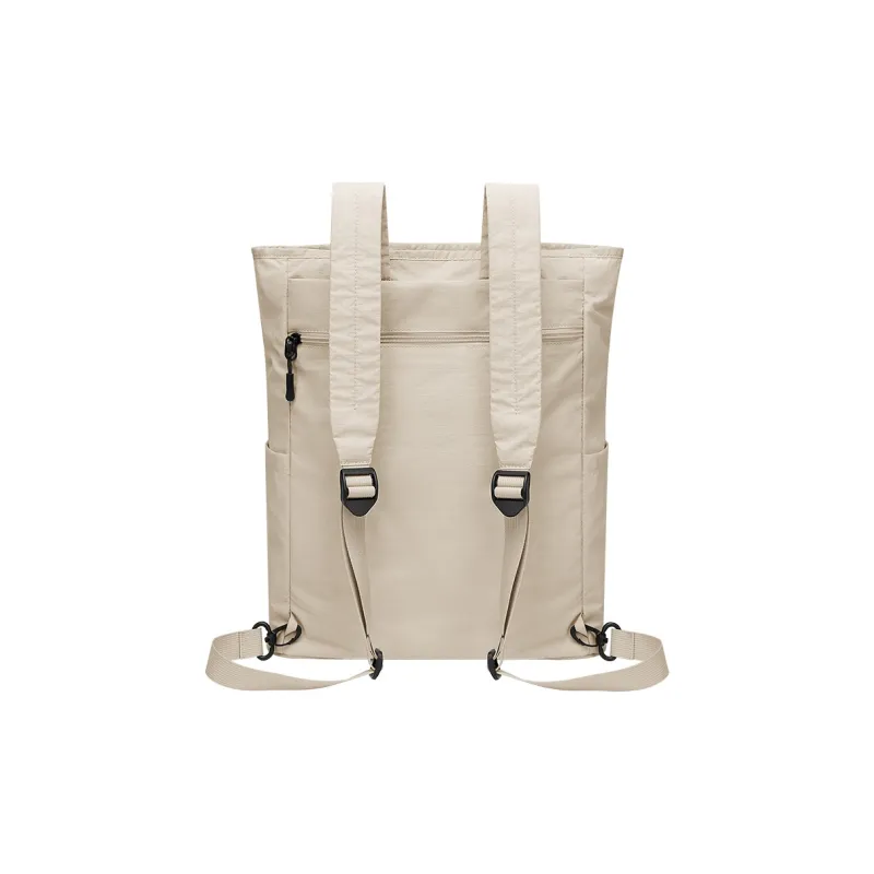 GOLF Fabric Backpack Large Size Women's Apricot/Elegant Black-3