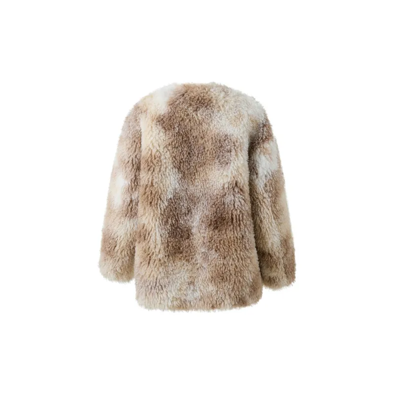 3COLOUR Furs Women's Khaki-1