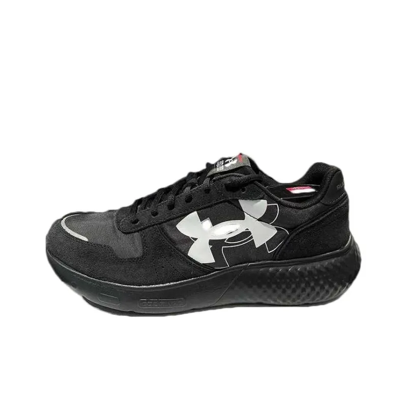 Under Armour Decoy Lu Anti Slip Wear Resistant Low Top Running Shoes Unisex Black-0