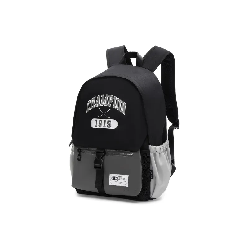 Champion Fabric Backpack Regular Unisex Black/Smoke Gray/Alloy Gray-11