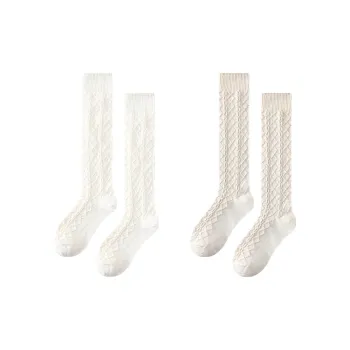 MIIOW Knee High Socks Women's 2 Pack