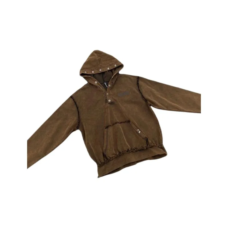 PEDLOR Sweatshirts Unisex Brown-2