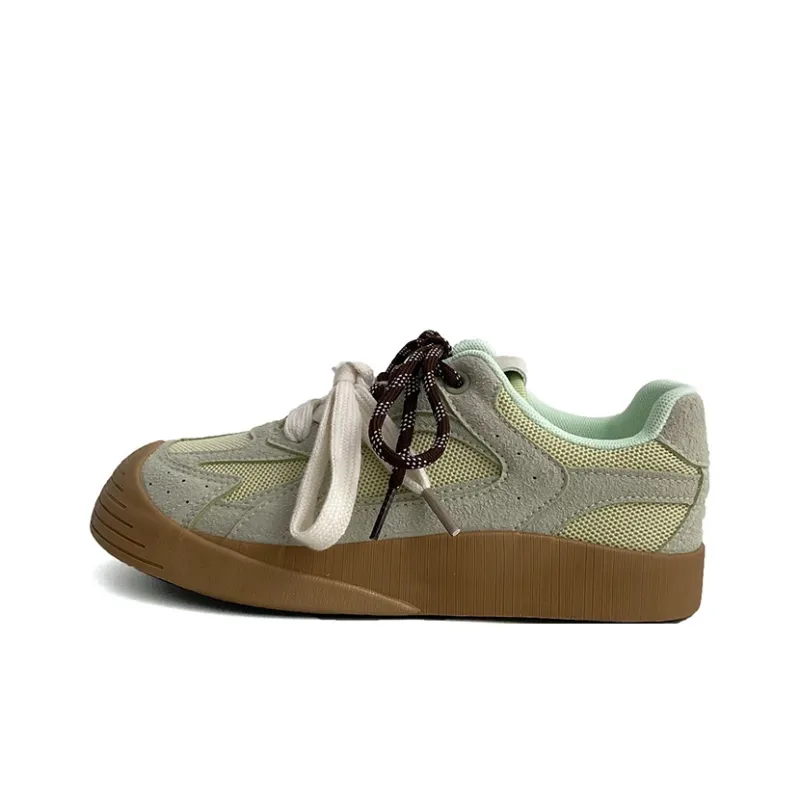Than Than Me Slip Resistant Low Top Skateboard Shoes Women's-4