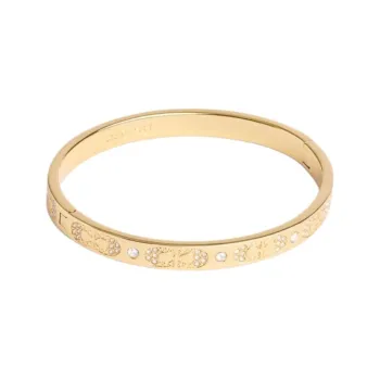 COACH Brass Plated Bangles Unisex Gold
