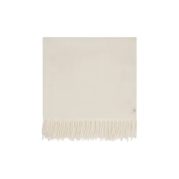 Canada Goose Alpaca, Polyamide Knit Scarves Women's White