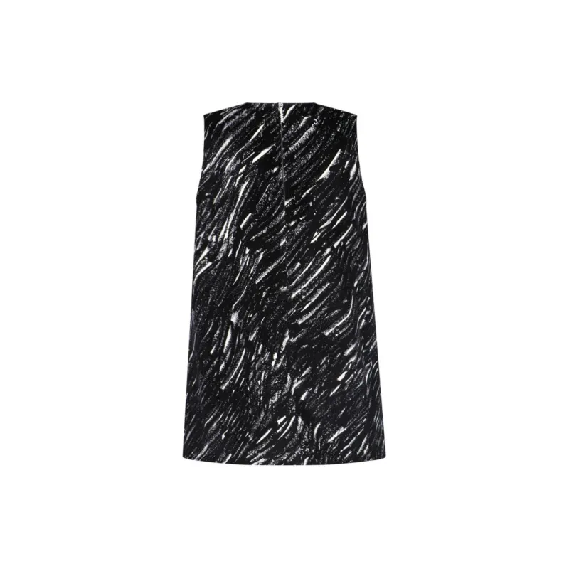 MARNI Round Neck Sleeveless Mini Dress-1