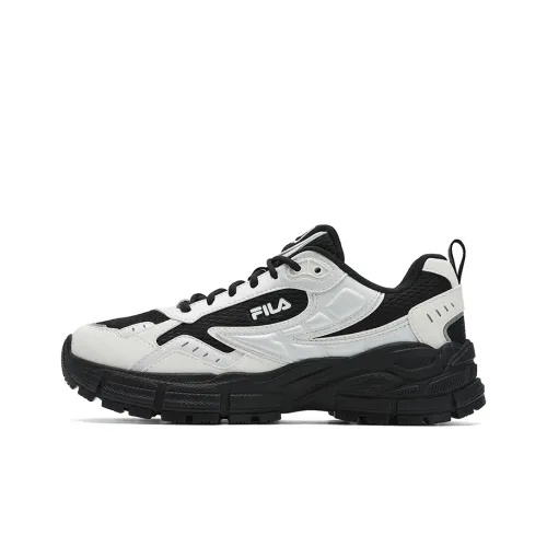 FILA Lightweight Low Top Running Shoes Women's Black