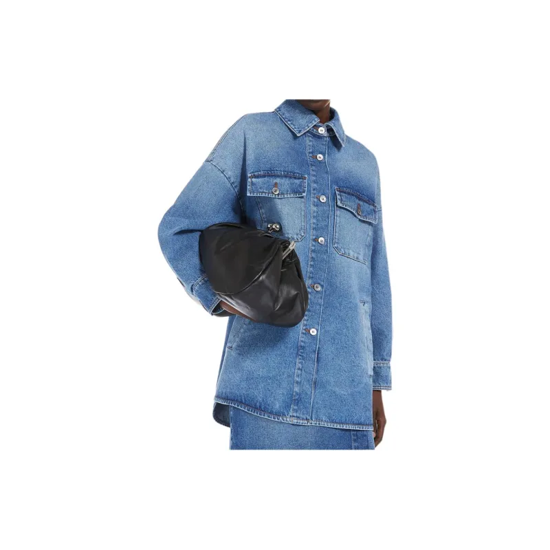 WEEKEND MaxMara Denim Jacket Women's Blue-4