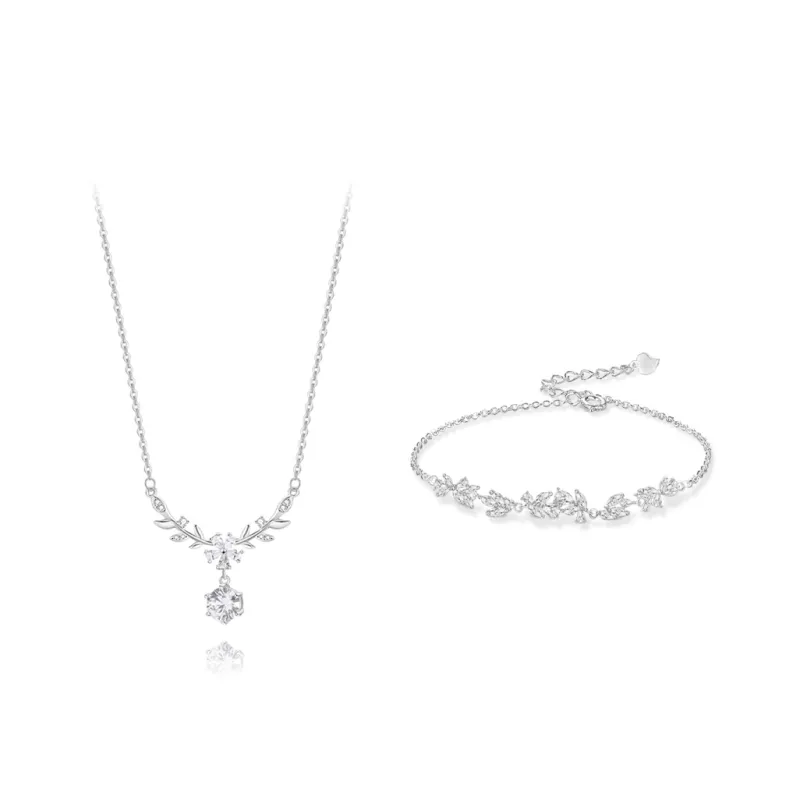 KUMET Sterling Silver Necklaces Women's Couple's Anniversary Gift-20
