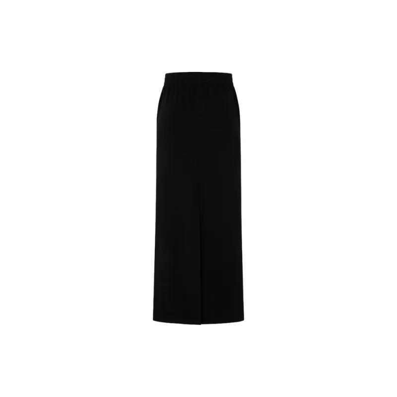 MOCO Casual Long Skirt Women's Black-1