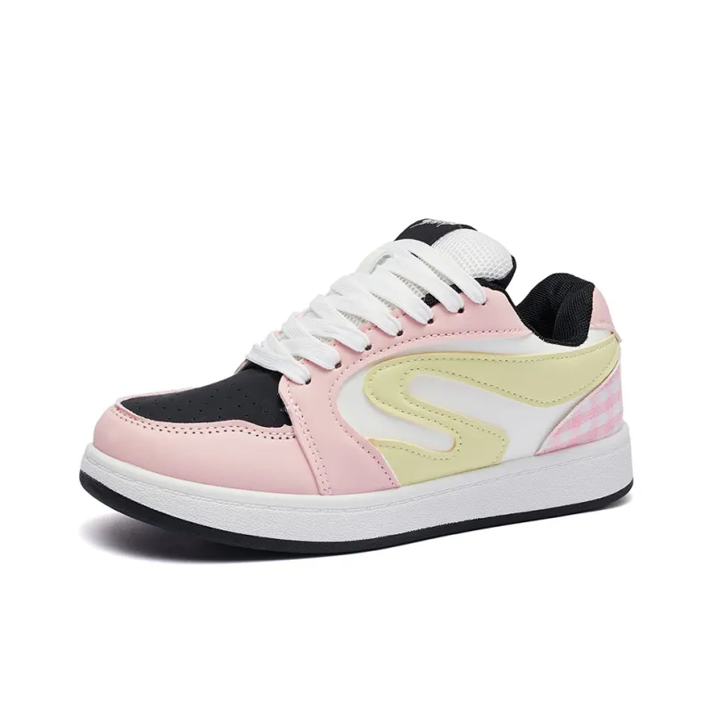 MEXICAN Anti Slip Wear Resistant Low Top Skateboard Shoes Women's-3