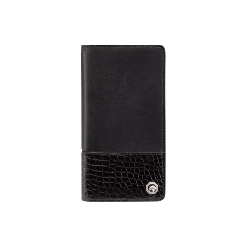 STEFANO RICCI Calfskin Wallet Men's Black-0